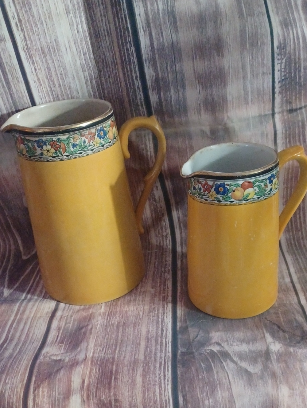 Vintage Swinnertons Ltd England Porcelain Antique Decor Pitchers